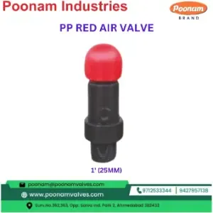 PP Red Air Valve