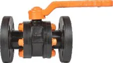 HDPE Valve Flanged