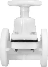 PP Diaphragm Valve Flanged