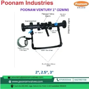 PP Header Aasebly Flange Ebd With Ventury Set
