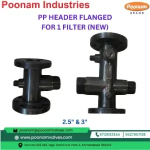 PP Header Assembly Flange End 2 5