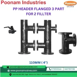 PP Header Assembly Flange End 4