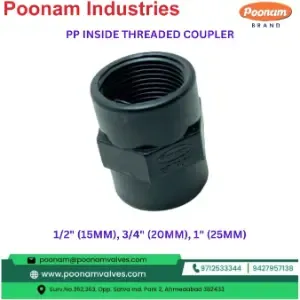 PP Inside Threaded Coupler