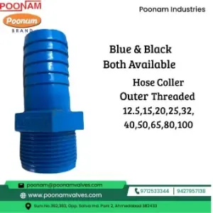 PP Outer Threaded Hose Collar